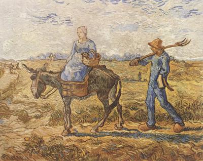  Morning:Peasant Couple Going to Work (nn04)